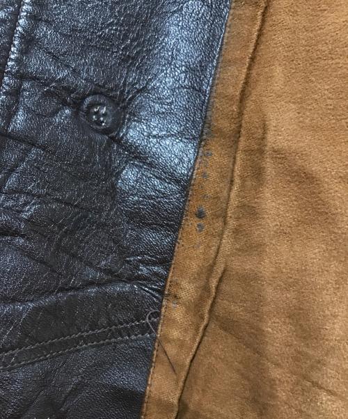 DUTCH ARMY（オランダ軍）Dutch Army (オランダ軍) Jerkin Leather Vest ブラウン サイズ:-の古着・服飾アイテム