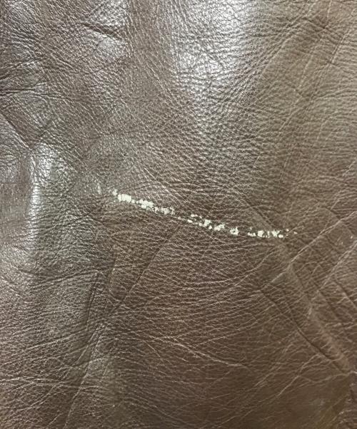 DUTCH ARMY（オランダ軍）Dutch Army (オランダ軍) Jerkin Leather Vest ブラウン サイズ:-の古着・服飾アイテム