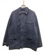 POLO RALPH LAURENポロ・ラルフローレン）の古着「ナイロンブレンドワークジャケット」｜ネイビー