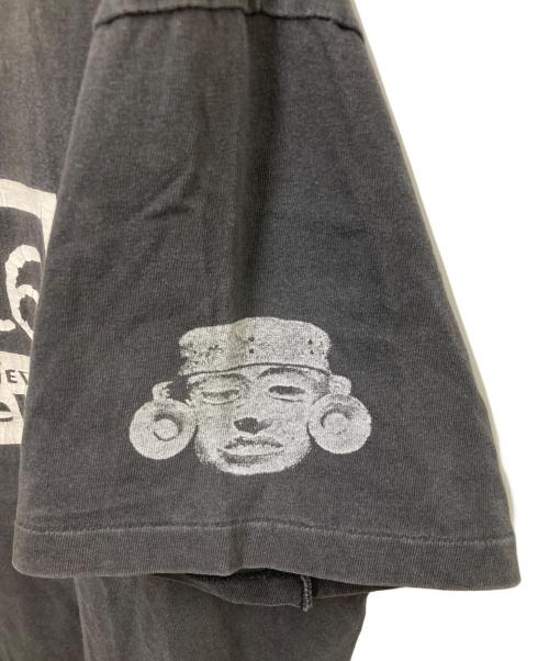 Hanes（ヘインズ）Hanes (ヘインズ) プリントTシャツ ブラック サイズ:Lの古着・服飾アイテム