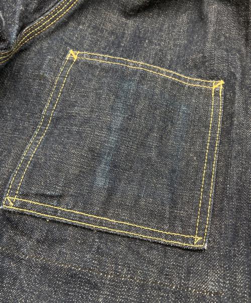 Trophy Clothing（トロフィークロージング）Trophy Clothing (トロフィークロージング) Chore Jacket Dirt Denim インディゴ サイズ:42の古着・服飾アイテム