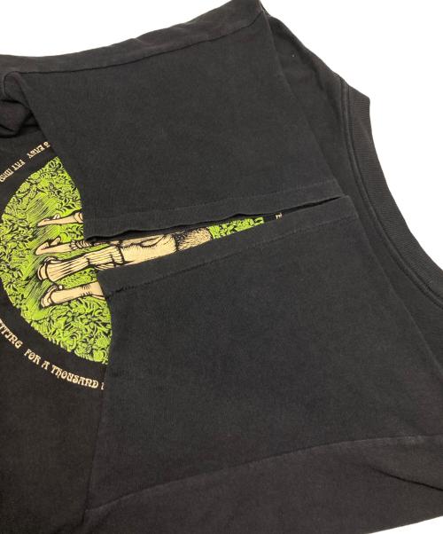 USED（ユーズド）USED (ユーズド) バンドTシャツ ブラック サイズ:不明の古着・服飾アイテム