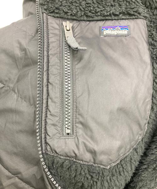 Patagonia（パタゴニア）Patagonia (パタゴニア) リバーシブルフーデッドフリースジャケット ブラック サイズ:XXLの古着・服飾アイテム