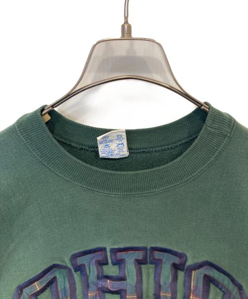 Champion REVERSE WEAVE（チャンピオン リバース ウィーブ）Champion REVERSE WEAVE (チャンピオン リバース ウィーブ) 90’s リバースウィーブスウェット グリーン サイズ:Lの古着・服飾アイテム