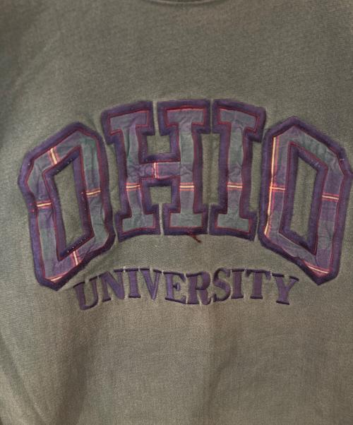 Champion REVERSE WEAVE（チャンピオン リバース ウィーブ）Champion REVERSE WEAVE (チャンピオン リバース ウィーブ) 90’s リバースウィーブスウェット グリーン サイズ:Lの古着・服飾アイテム