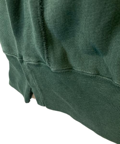 Champion REVERSE WEAVE（チャンピオン リバース ウィーブ）Champion REVERSE WEAVE (チャンピオン リバース ウィーブ) 90’s リバースウィーブスウェット グリーン サイズ:Lの古着・服飾アイテム