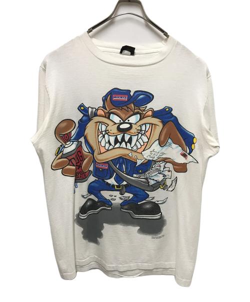 CHANGES（チェンジズ）CHANGES (チェンジズ) キャラクター両面プリントTシャツ ホワイト サイズ:Lの古着・服飾アイテム