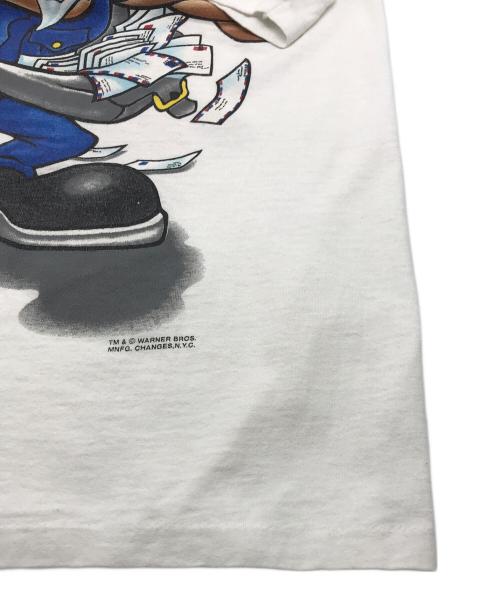 CHANGES（チェンジズ）CHANGES (チェンジズ) キャラクター両面プリントTシャツ ホワイト サイズ:Lの古着・服飾アイテム