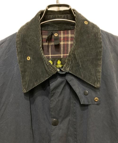 Barbour（バブアー）Barbour (バブアー) 90’Sborderオイルドジャケット ネイビー サイズ:44の古着・服飾アイテム