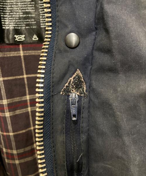 Barbour（バブアー）Barbour (バブアー) 90’Sborderオイルドジャケット ネイビー サイズ:44の古着・服飾アイテム