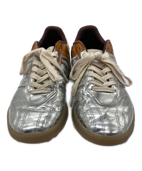 adidas（アディダス）adidas (アディダス) WALES BONNER (ウェールズボナー) MN SAMBA METALLIC ブラウン×シルバー サイズ:JP28の古着・服飾アイテム