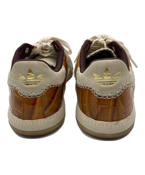 adidas（アディダス）adidas (アディダス) WALES BONNER (ウェールズボナー) MN SAMBA METALLIC ブラウン×シルバー サイズ:JP28の古着・服飾アイテム
