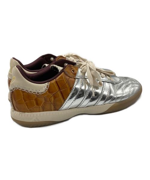 adidas（アディダス）adidas (アディダス) WALES BONNER (ウェールズボナー) MN SAMBA METALLIC ブラウン×シルバー サイズ:JP28の古着・服飾アイテム