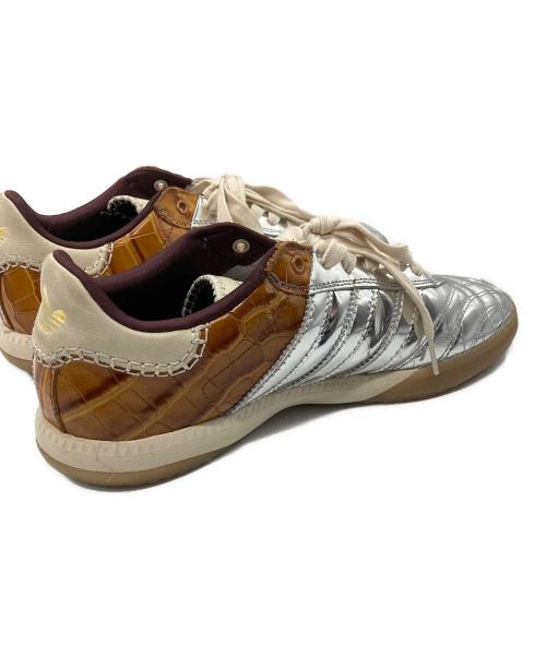 adidas（アディダス）adidas (アディダス) WALES BONNER (ウェールズボナー) MN SAMBA METALLIC ブラウン×シルバー サイズ:JP28の古着・服飾アイテム