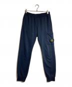 STONE ISLAND JUNIORストーンアイランドジュニア）の古着「ワッペンスウェットパンツ」｜ネイビー
