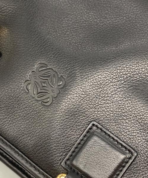 LOEWE（ロエベ）LOEWE (ロエベ) アマソナ28ハンドバッグ ブラックの古着・服飾アイテム