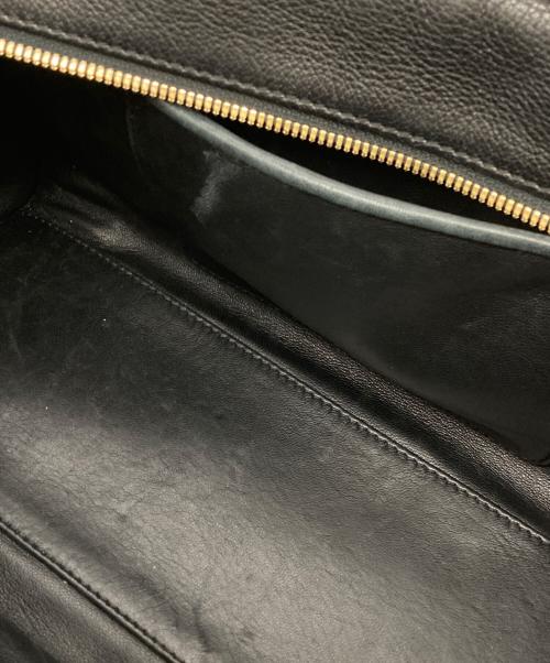 LOEWE（ロエベ）LOEWE (ロエベ) アマソナ28ハンドバッグ ブラックの古着・服飾アイテム