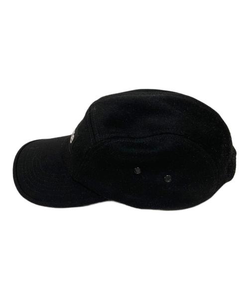 SUPREME（シュプリーム）SUPREME (シュプリーム) LORO PIANA (ロロピアーナ) wool camp cap ブラックの古着・服飾アイテム