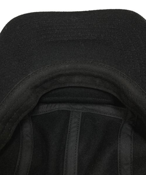 SUPREME（シュプリーム）SUPREME (シュプリーム) LORO PIANA (ロロピアーナ) wool camp cap ブラックの古着・服飾アイテム