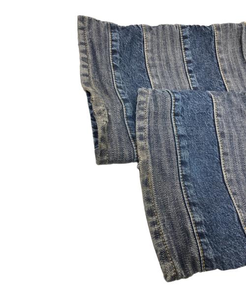 Hysteric Glamour（ヒステリックグラマー）Hysteric Glamour (ヒステリックグラマー) スクラッチデニムパンツ インディゴ サイズ:28inchの古着・服飾アイテム
