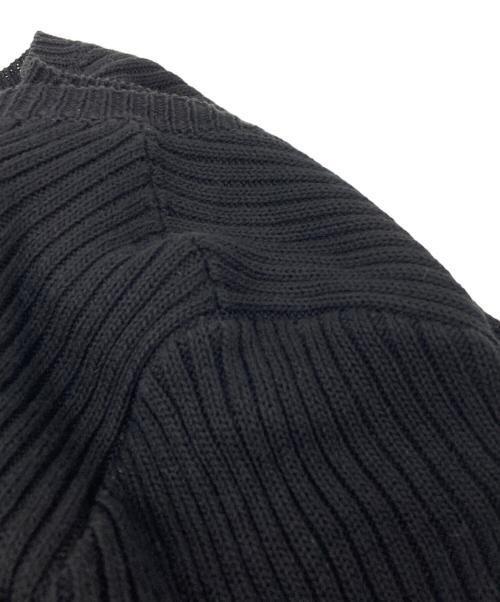 FOXEY NEWYORK（フォクシーニューヨーク）FOXEY NEWYORK (フォクシーニューヨーク) ニットコンビワンピース ブラック サイズ:38の古着・服飾アイテム