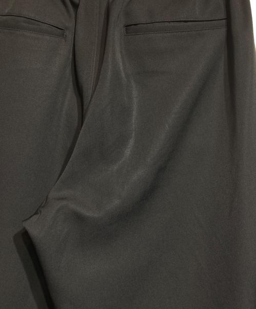 Graphpaper（グラフペーパー）Graphpaper (グラフペーパー) Scale Off Wool Slim Chef Pants ブラック サイズ:Fの古着・服飾アイテム