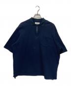 Acyエイシー）の古着「GS ZIP POLO」｜ネイビー
