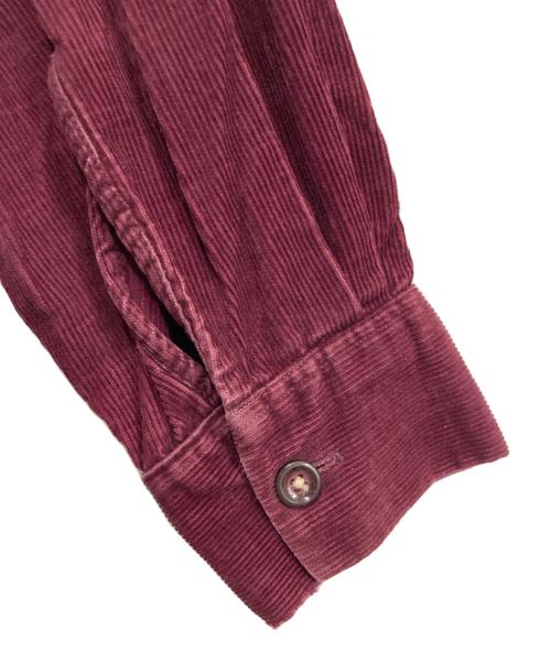 MOHAWK SPORTSWEAR（モホーク スポーツウェア）MOHAWK SPORTSWEAR (モホーク スポーツウェア) ヴィンテージコーデュロイシャツ ワインレッド サイズ:L 16-16 1/2の古着・服飾アイテム