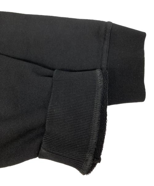 Maison Margiela（メゾンマルジェラ）Maison Margiela (メゾンマルジェラ) プルオーバー ロゴ スウェットパーカー ブラック サイズ:46の古着・服飾アイテム