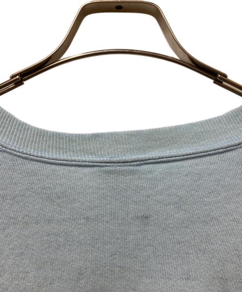 USED（ユーズド）USED (ユーズド) ヴィンテージプリントラグランスウェット スカイブルー サイズ:-の古着・服飾アイテム