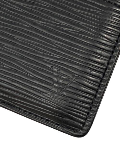 LOUIS VUITTON（ルイ ヴィトン）LOUIS VUITTON (ルイ ヴィトン) カードケース ブラックの古着・服飾アイテム