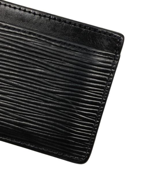 LOUIS VUITTON（ルイ ヴィトン）LOUIS VUITTON (ルイ ヴィトン) カードケース ブラックの古着・服飾アイテム