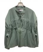 F/CE.エフシーイー）の古着「PERTEX FRINGE JACKET」｜グリーン