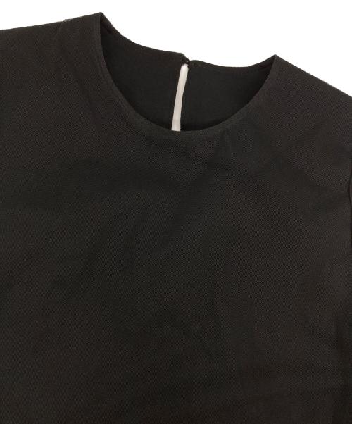 cygne（シーニュ）cygne (シーニュ) チュールワンピース ブラック サイズ:0Tの古着・服飾アイテム