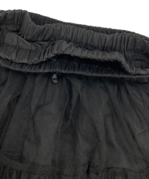 cygne（シーニュ）cygne (シーニュ) チュールスカート ブラック 未使用品の古着・服飾アイテム