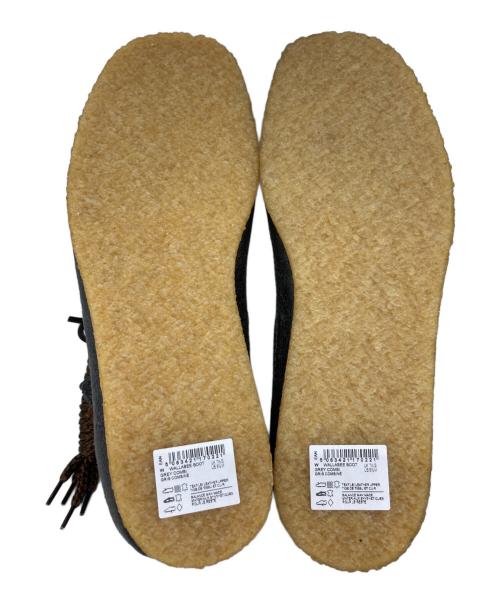 CLARKS（クラークス）CLARKS (クラークス) BODEGA (ボデガ) Wallabee boot グレー サイズ:UK 7 1/2の古着・服飾アイテム