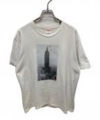 SUPREMEシュプリーム）の古着「Mike Kelley The Empire State Building Tee」｜ホワイト
