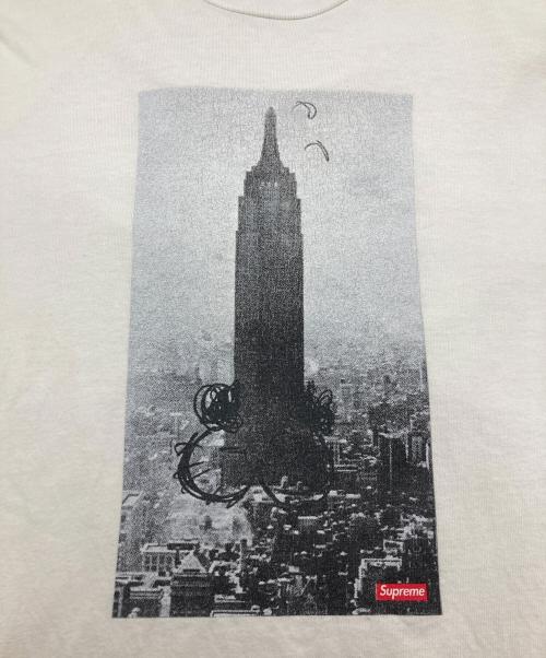 SUPREME（シュプリーム）SUPREME (シュプリーム) Mike Kelley The Empire State Building Tee ホワイト サイズ:Mの古着・服飾アイテム