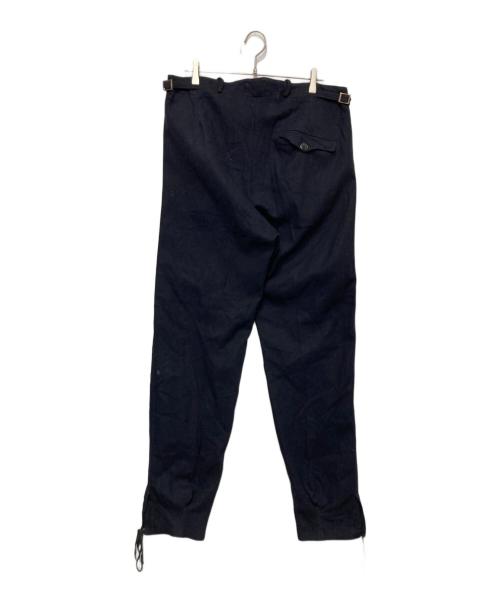 Impraaniert（インプラアニエルト）Impraaniert (インプラアニエルト) ヴィンテージウールテーパードパンツ ネイビー サイズ:50の古着・服飾アイテム