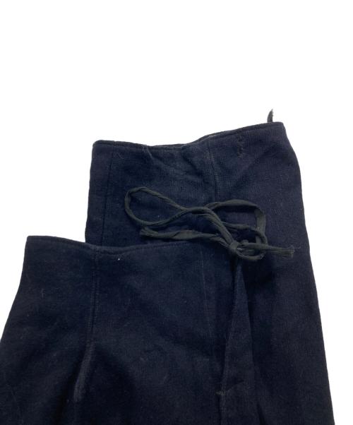 Impraaniert（インプラアニエルト）Impraaniert (インプラアニエルト) ヴィンテージウールテーパードパンツ ネイビー サイズ:50の古着・服飾アイテム