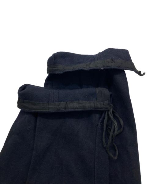 Impraaniert（インプラアニエルト）Impraaniert (インプラアニエルト) ヴィンテージウールテーパードパンツ ネイビー サイズ:50の古着・服飾アイテム