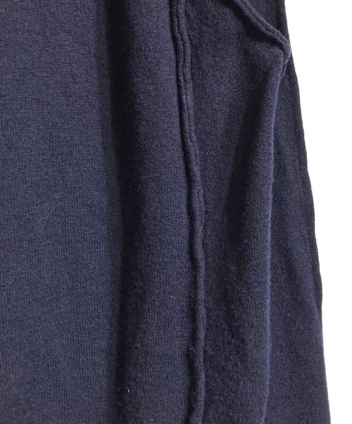 UNDERCOVER（アンダーカバー）UNDERCOVER (アンダーカバー) インサイドアウトニット ネイビー サイズ:3の古着・服飾アイテム