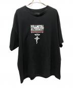 FULLMETAL ALCHEMIST.-）の古着「アニメプリントTシャツ」｜ブラック