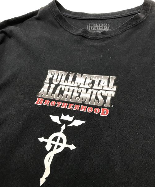 FULLMETAL ALCHEMIST.（-）FULLMETAL ALCHEMIST. (-) アニメプリントTシャツ ブラック サイズ:2XLの古着・服飾アイテム