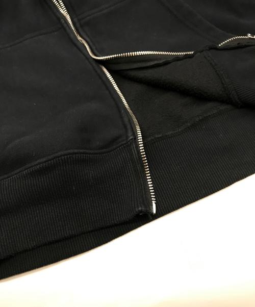 stussy（ステューシー）stussy (ステューシー) 8ボールロゴプリントジップパーカー ブラック サイズ:Lの古着・服飾アイテム