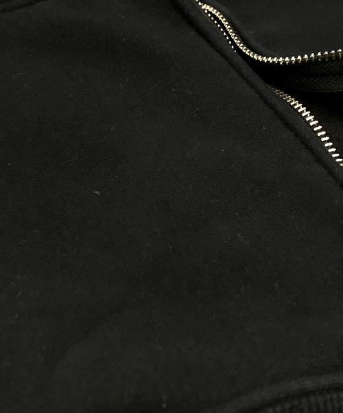 stussy（ステューシー）stussy (ステューシー) 8ボールロゴプリントジップパーカー ブラック サイズ:Lの古着・服飾アイテム