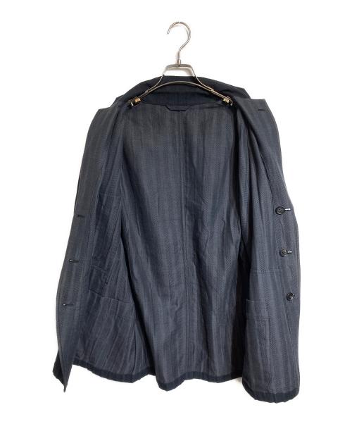 ISSEY MIYAKE MEN（イッセイミヤケメン）ISSEY MIYAKE MEN (イッセイミヤケメン) リバーシブルテーラードジャケット ネイビー×ブラック サイズ:2の古着・服飾アイテム