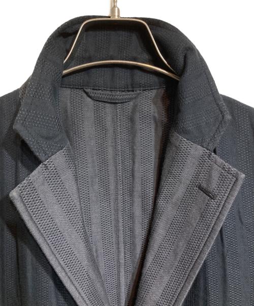 ISSEY MIYAKE MEN（イッセイミヤケメン）ISSEY MIYAKE MEN (イッセイミヤケメン) リバーシブルテーラードジャケット ネイビー×ブラック サイズ:2の古着・服飾アイテム