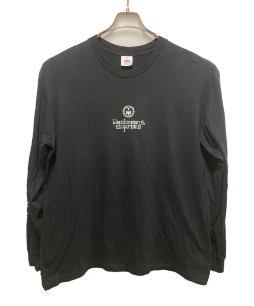 SUPREME（シュプリーム）SUPREME (シュプリーム) blackmeans (ブラックミーンズ) blackmeans L/S Tee ブラック サイズ:Lの古着・服飾アイテム