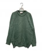 swaledale woollensスウェールデールウールンズ）の古着「ウールニット」｜グリーン